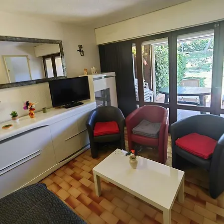 Superbe T3 Avec Piscine, Tennis, Parking Pres De La Pour 6 Pers, Terrasse Au Rdc - Fr-1-607-2 Apartment